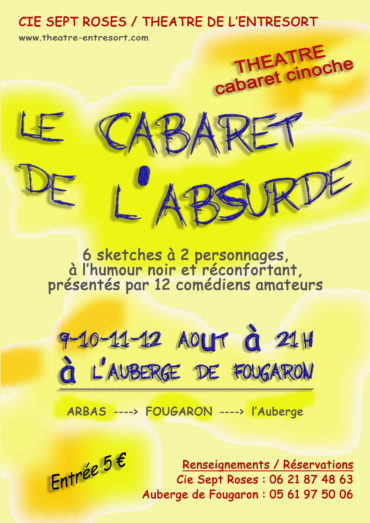 affichette du spectacle