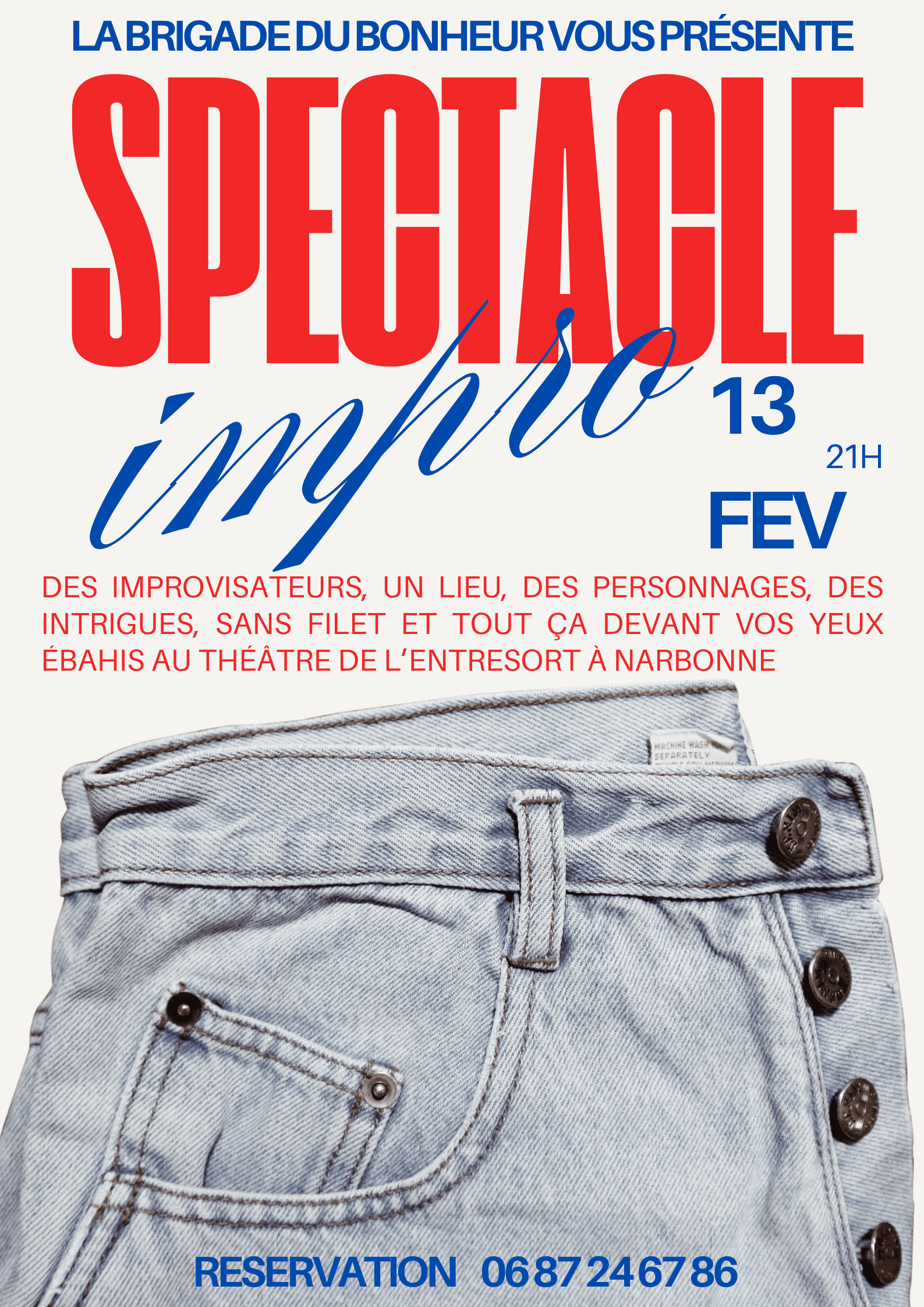 La Brigade du Bonheur spectacle d'improvisation