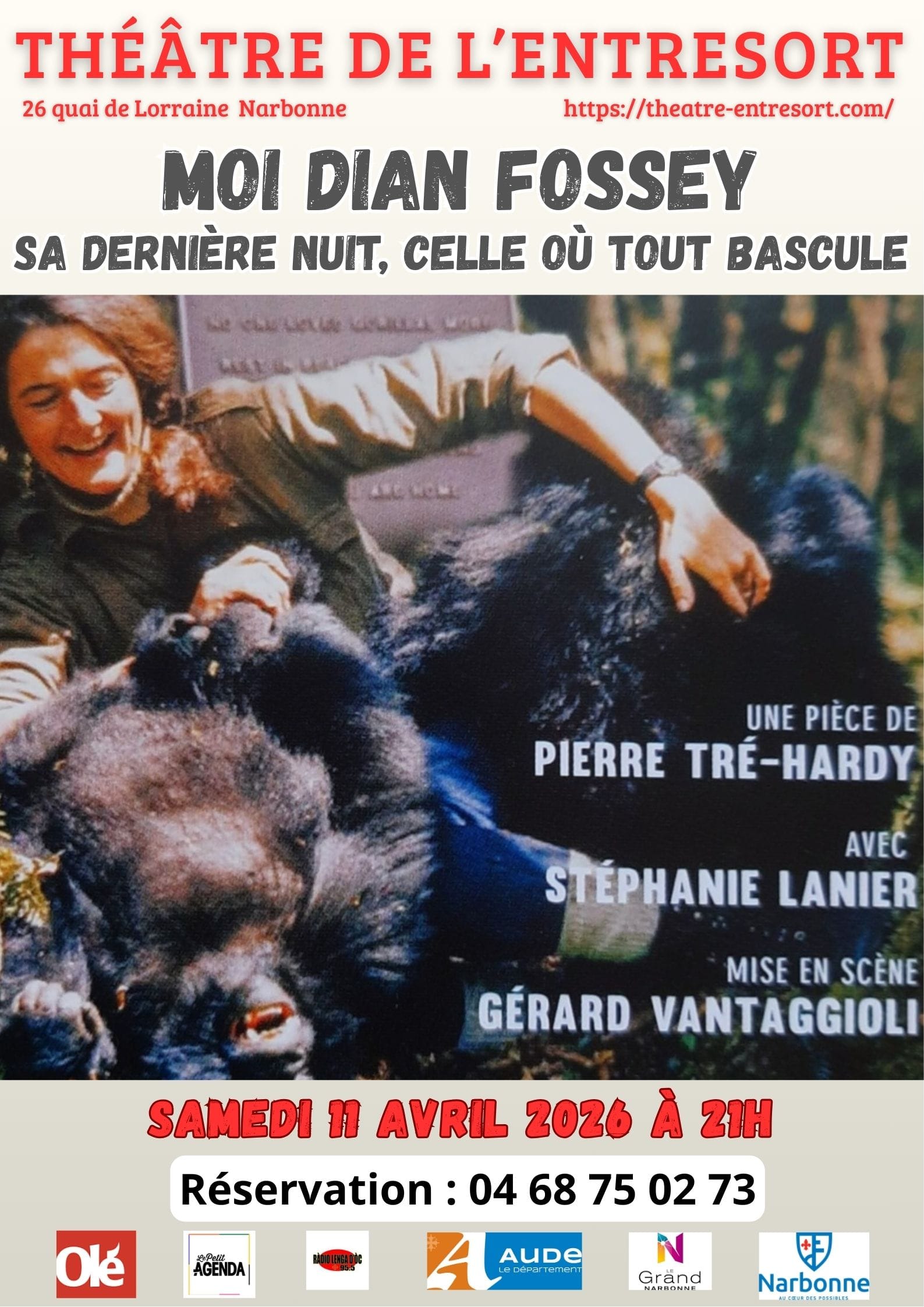 Festival ANIMALS :                           Moi Dian Fossey