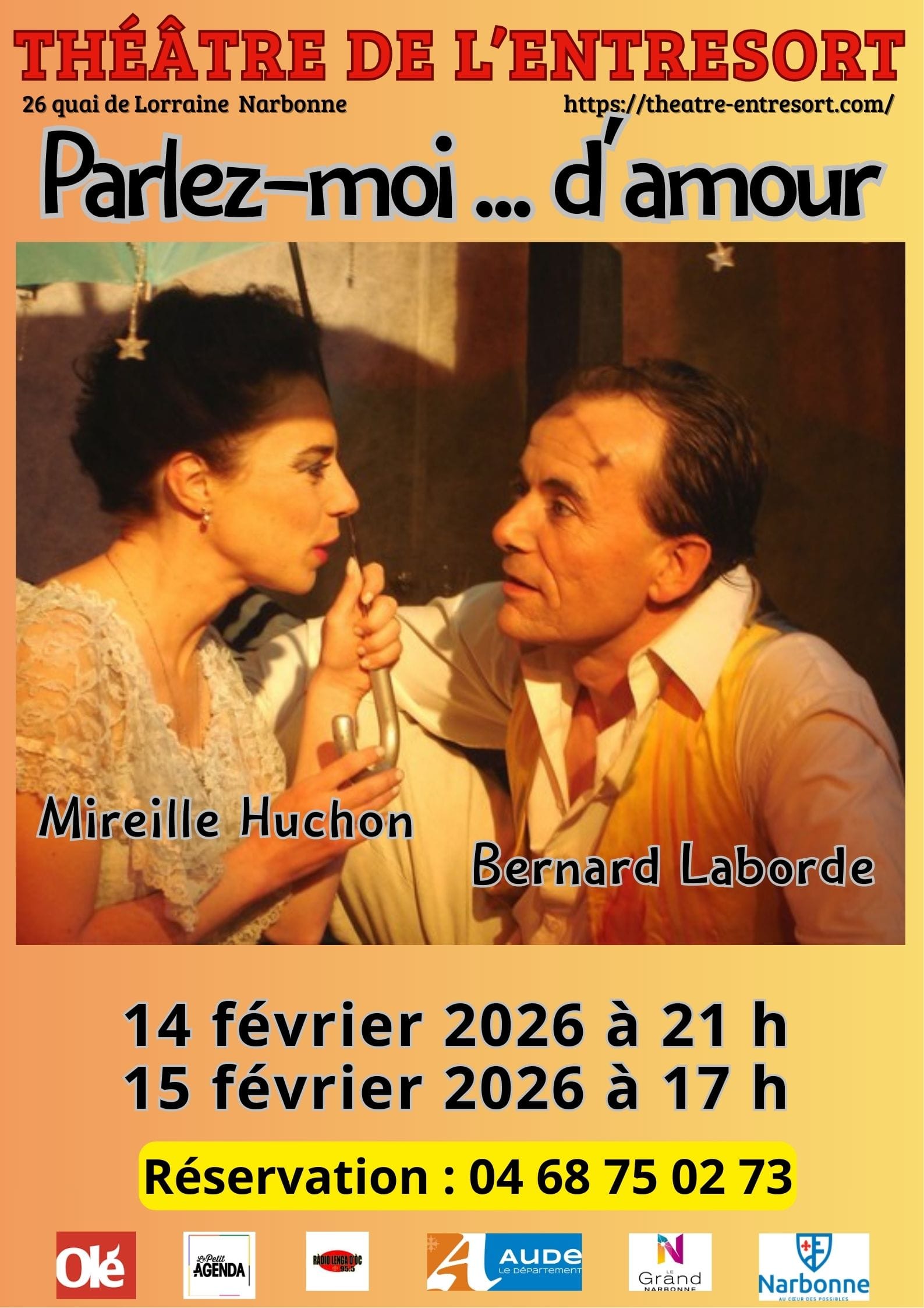 Pour la Saint Valentin "Parlez moi d'Amour"