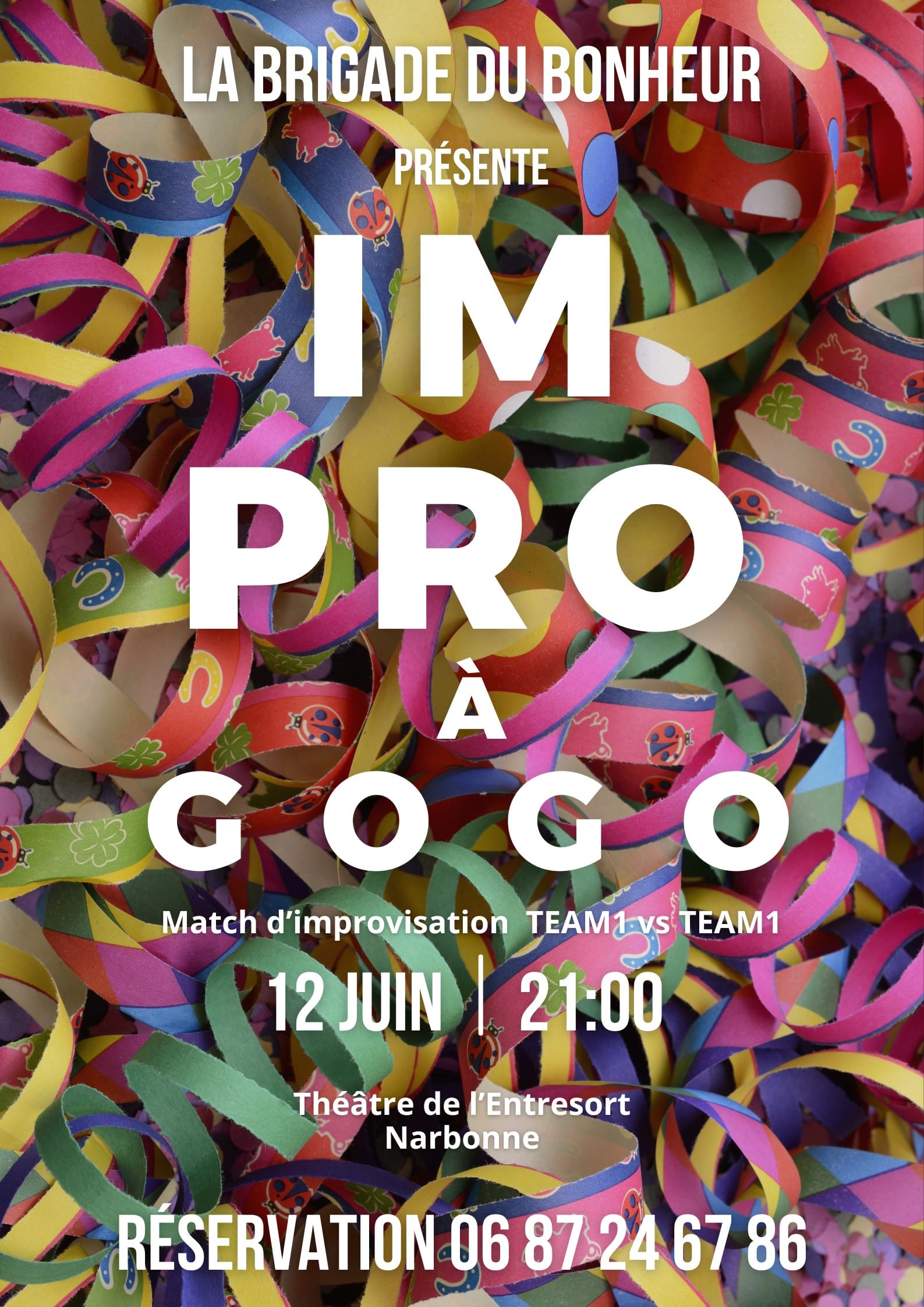 La Brigade du bonheur team 1 contre team 1